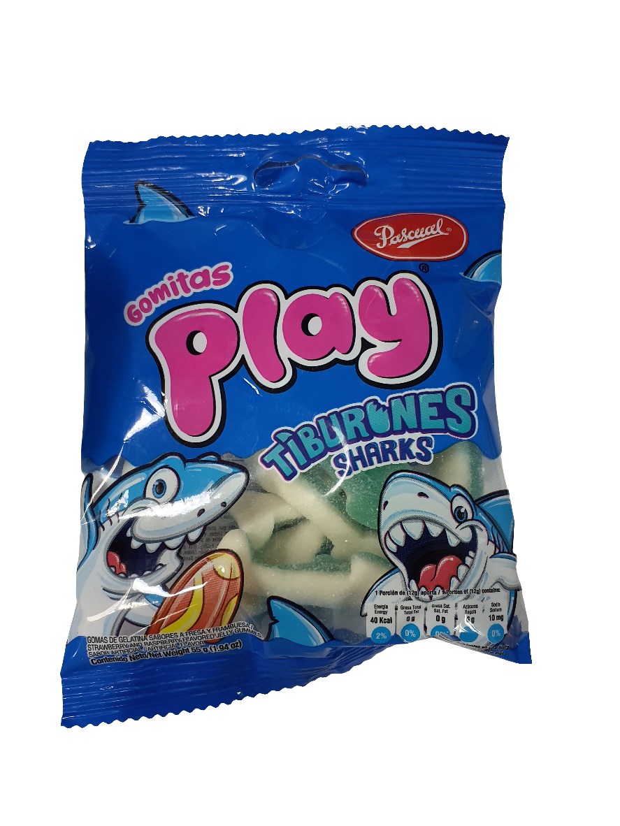 Gomitas Tiburon Play Pascual 55g
